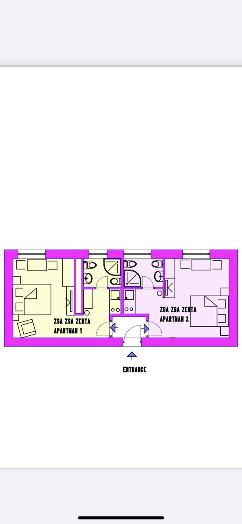 Zsa Zsa Zenta 1 Apartment *